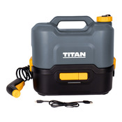 Pulvérisateur batterie 12 V 8 L pression 5 à 7 bars tuyau 3 m - Titan - Brico Dépôt