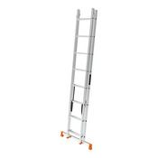 Échelle transformable aluminium 2 x 8 barreaux 3 positions H. 3.4 m - MAGNUSSON - Brico Dépôt
