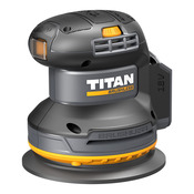 Ponceuse excentrique sans fil 18 V diamètre 125 mm vitesse variable 6 positions - Titan - Brico Dépôt