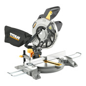 Scie à onglet radiale filaire 1400 W lame diamètre 210 mm - Titan - Brico Dépôt