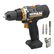Perceuse visseuse sans fil 18 V 50 Nm 2 vitesses - Titan - Brico Dépôt