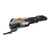 Outil multifonction sans fil 18 V vitesse variable système anti-vibration - Titan - Brico Dépôt