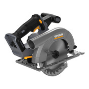 Scie circulaire sans fil 18 V diamètre 165 mm profondeur coupe 55 mm - Titan - Brico Dépôt