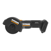 Mini scie circulaire sans fil 18 V lame 76 mm profondeur de coupe 13 mm - Titan - Brico Dépôt