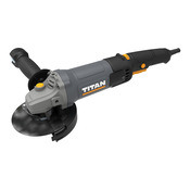 Meuleuse d’angle filaire 1200 W diamètre 125 mm vitesse variable - Titan - Brico Dépôt