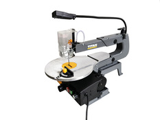 Scie à chantourner filaire 125 W profondeur de gorge 406 mm - Titan - Brico Dépôt