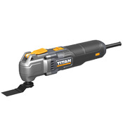 Outil multifonction filaire 300 W oscillant vitesse variable 15000–22000 tr/min - Titan - Brico Dépôt