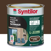 Peinture extérieure multisupport brun normand satin 0,5 L - Syntilor - Brico Dépôt