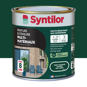 Peinture extérieure multisupport vert basque satin 2 L - Syntilor - Brico Dépôt