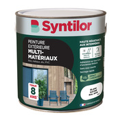 Peinture extérieure multisupport blanc satin 2 L - Syntilor - Brico Dépôt