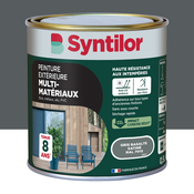 Peinture extérieure multisupport gris basalte satin 0,5 L - Syntilor - Brico Dépôt