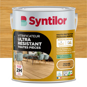 Vitrificateur parquet incolore super mat ultra résistant 5 L - Syntilor - Brico Dépôt