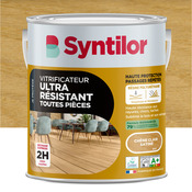 Vitrificateur parquet chêne clair satin ultra résistant 5 L - Syntilor - Brico Dépôt