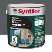 Peinture extérieure multisupport gris basalte satin 2 L - Syntilor - Brico Dépôt