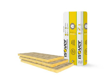 Lot de 20 panneaux laine de verre kraft 38 R:1,20 épaisseur 45 mm - 1,35 x 0,60 m - Isover - Brico Dépôt