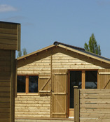 Lot de 6 lames de construction épicéa autoclave - 270 x 14,5 cm. ép.18 mm. - Brico Dépôt