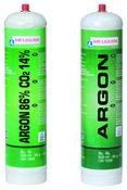 Bouteille de gaz cartouche argon CO2 - Weld Team - Brico Dépôt