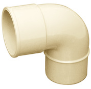Coude en PVC sable Ep. 2,2 mm 87 °30 Ø 100 mm - Brico Dépôt