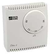 Thermostat d'ambiance mécanique - 2 fils - Brico Dépôt