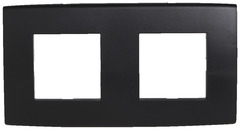 Plaque double "Kobé " - Noir - Brico Dépôt