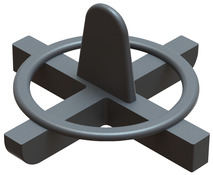 Lot de 50 croisillons récupérables - 5 mm - Brico Dépôt