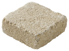 PAVÉ VIEILLI CARROSSABLE TON PIERRE 15 X 15 CM - Brico Dépôt