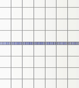 Listel rayures bleues - l. 5 x L. 20 cm - Brico Dépôt