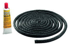 Kit joint rond Ø 8 mm pour vitres de portes de fours, inserts, poêles, chaudières et fours - Pyrofeu - Brico Dépôt