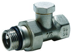 Robinet équerre nickelé, M/15x21 mm - Brico Dépôt