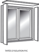 Tapée en PVC P. 48 mm Tapée en PVC P. 48 mm L. 3 m - Brico Dépôt