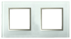 Plaque double "Kobe" verre blanc - Brico Dépôt