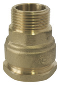 Raccord en laiton droit mâle Ø 25 mm 15x21 mm - Somatherm - Brico Dépôt