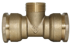 Té Ø 20 mm mâle 20x27 mm - Somatherm - Brico Dépôt