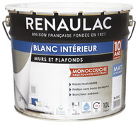Peinture Extrême Plafond Sans Trace De Reprise Blanc Mat Peinture