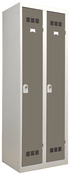 Vestiaire 2 Portes 180 x 60 cm taupe - Brico Dépôt