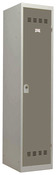 Vestiaire 1 porte taupe H.180 x L.40 x P.50 cm - Brico Dépôt