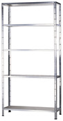 Étagère garage en métal "Axial" 5 tablettes - H.180 x L.75 x P.35 cm - Form - Brico Dépôt