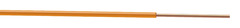 Fil électrique rigide H07VU 1,5 mm² orange - 10 m - Nexans - Brico Dépôt