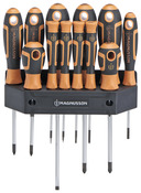 Jeu de 12 tournevis - MAGNUSSON - Brico Dépôt