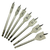 Coffret de mèches plates bois Longueur 260 mm - Brico Dépôt