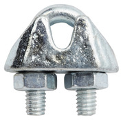 2 serre-câbles étriers Ø 4 mm - Diall - Brico Dépôt