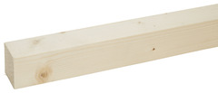 Tasseau en sapin du nord raboté L. 2,40 m - section 34 x 34 mm - Brico Dépôt