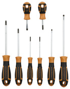 Jeu de 8 tournevis plats et phillips - MAGNUSSON - Brico Dépôt