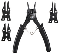 Pince circlips 4 têtes en acier carbone - PL117 - Brico Dépôt