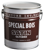 Peinture microporeuse imperméable blanc satiné pour décoration et protection des boiseries 2,5 L - Brico Dépôt
