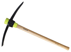 Pioche de jardin avec tête en acier au carbone - Brico Dépôt