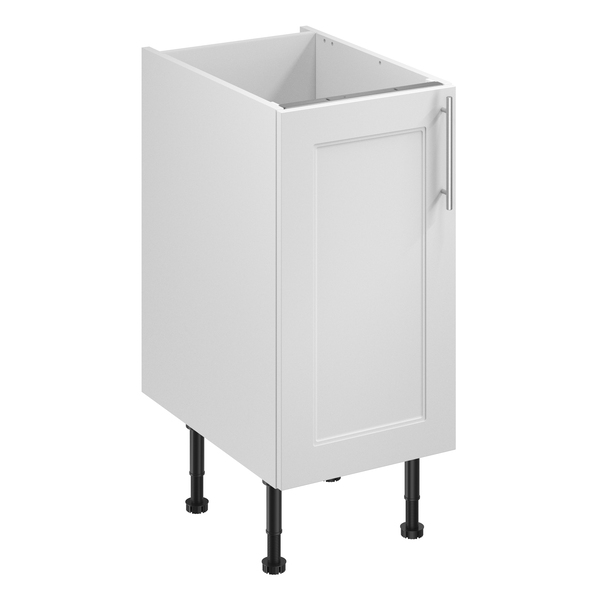 Meuble bas "Florie" blanc mat l.40 x h.72 x p.57 cm 1 porte - Brico Dépôt