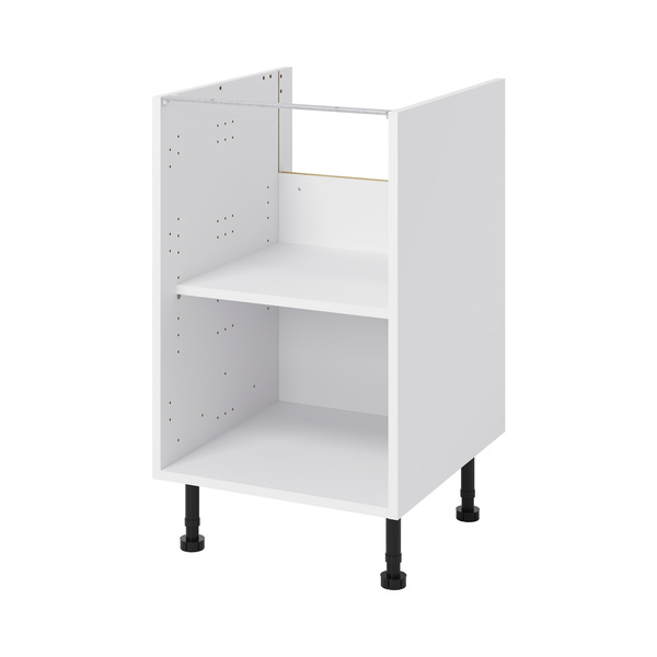 Meuble bas "Basilie" chêne fumé l.50 x h.72 x p.57 cm 1 porte - Brico Dépôt