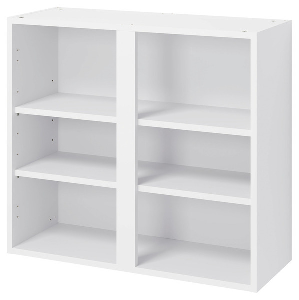 Meuble haut "Dorice" beige mat l.80 x h.72 x p.32 cm 2 portes - Brico Dépôt