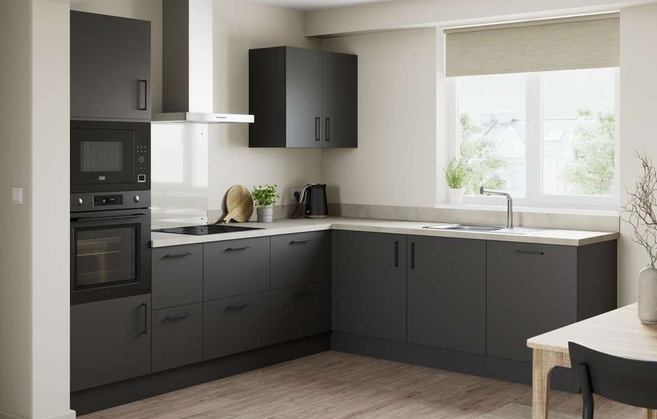 Cuisine "Dorice" anthracite mat - Brico Dépôt